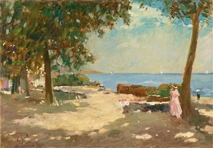 Giornata di sole in riva al lago